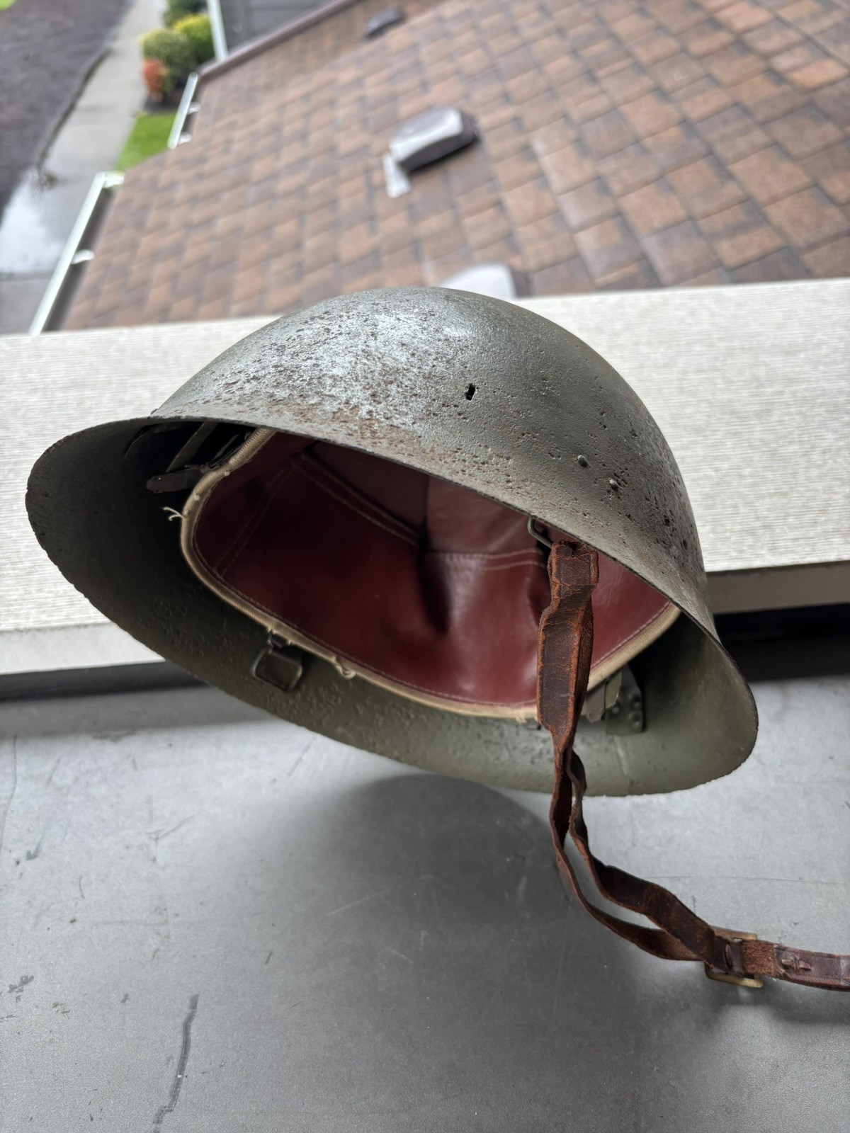 Original Type 90 Thailand Siam (Japanese) Helmet w/ Liner