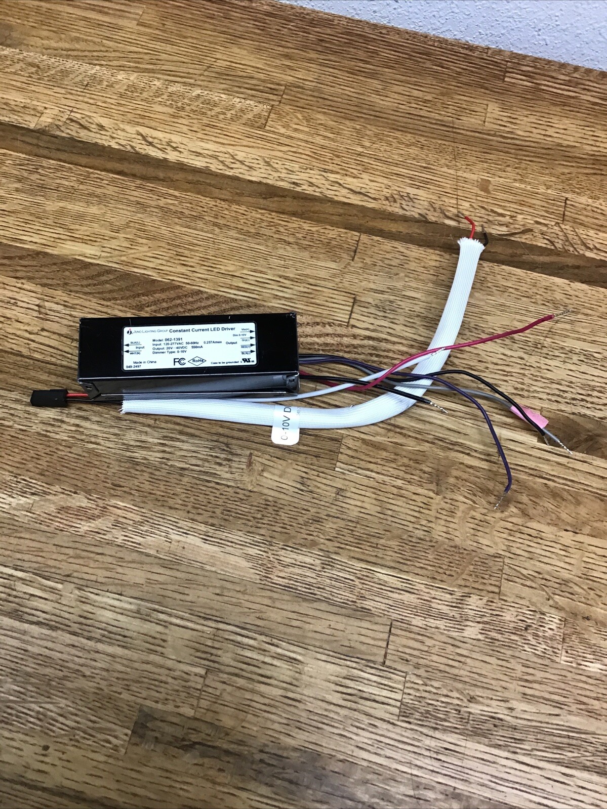 Juno 550 mA Constant Current LED Driver Power Supply Constant Current 120-277 V