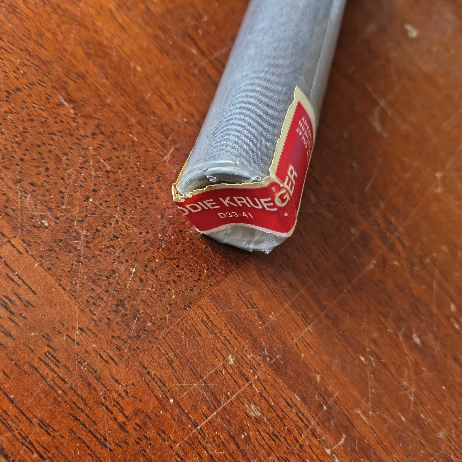 A Nightmare on Elm Street 4 Freddy Krueger Video Store Poster 74.5x26 UNUSED...