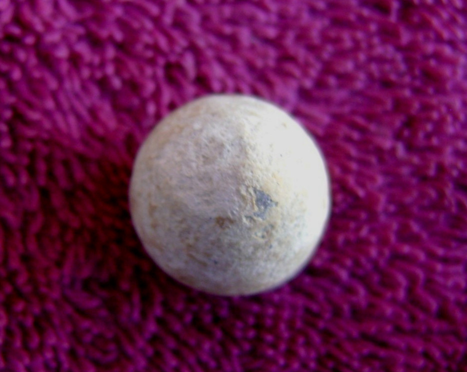 DUG CIVIL WAR CONFEDERATE FRENCH LOW BASE TRIANGLE BULLET (PORT HUDSON)