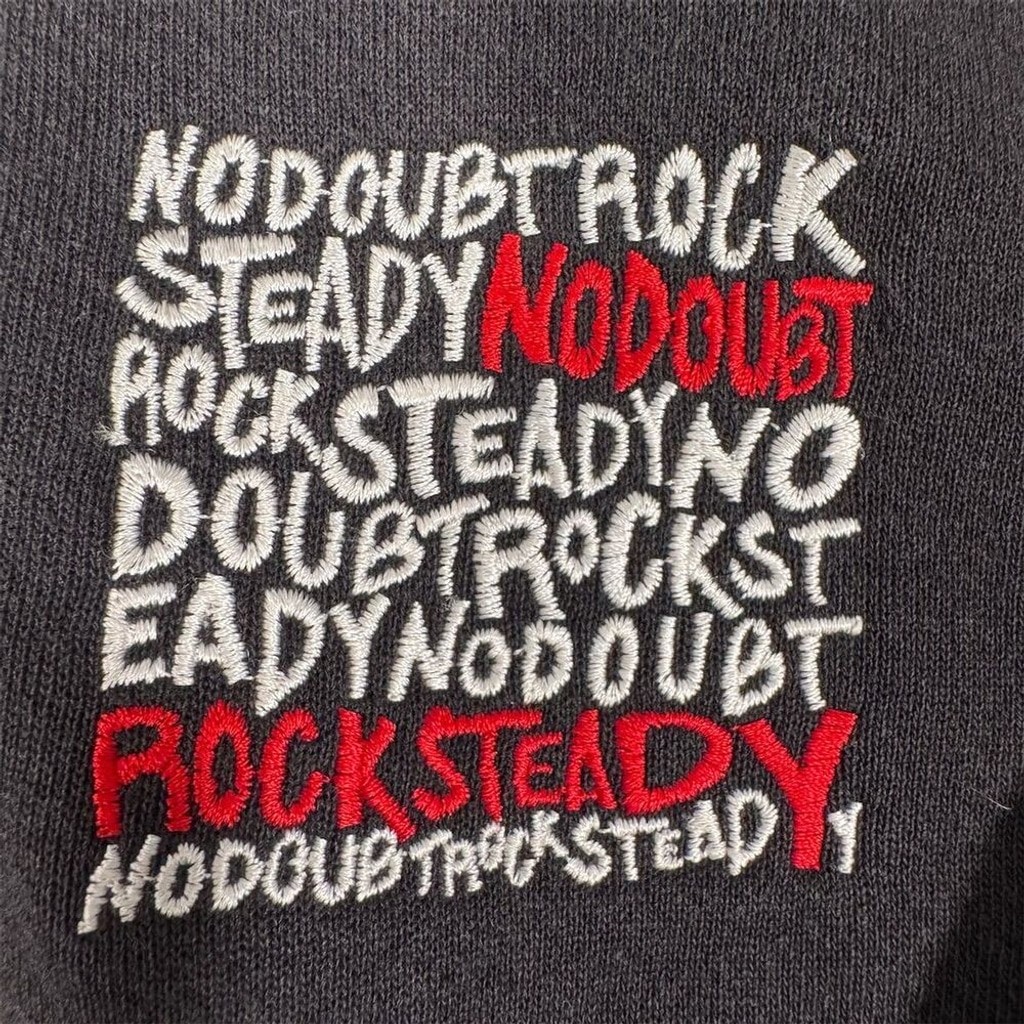 “No Doubt” Vintage Jacket Size Large Unisex "Rock Steady" Hoodie Lee Heavyweight