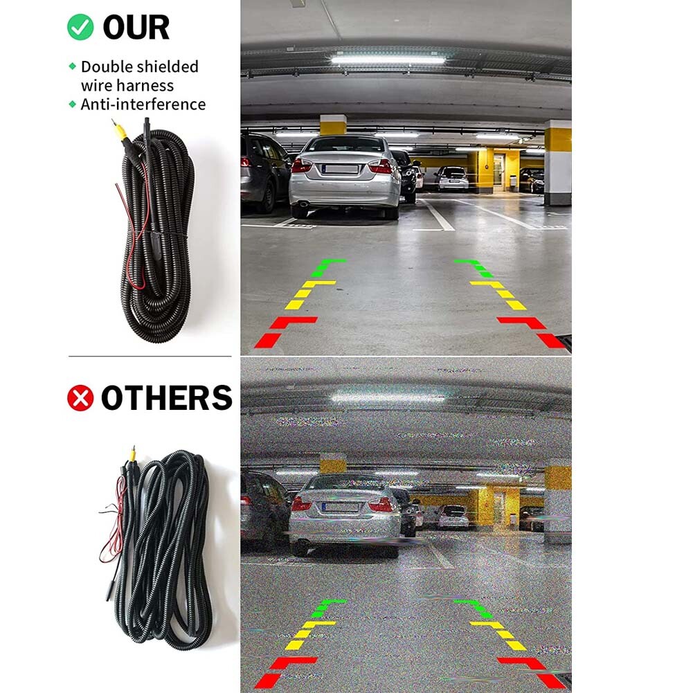 For Dodge Ram 2002-2008 1500 2500 3500 Tailgate Handle with Backup Camera Set