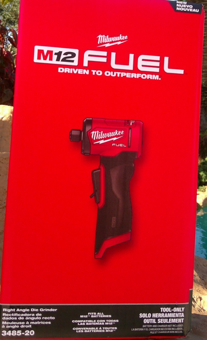 Milwaukee 3485-20 1/4" Angle Die Grinder M12 FUEL 12 Volt