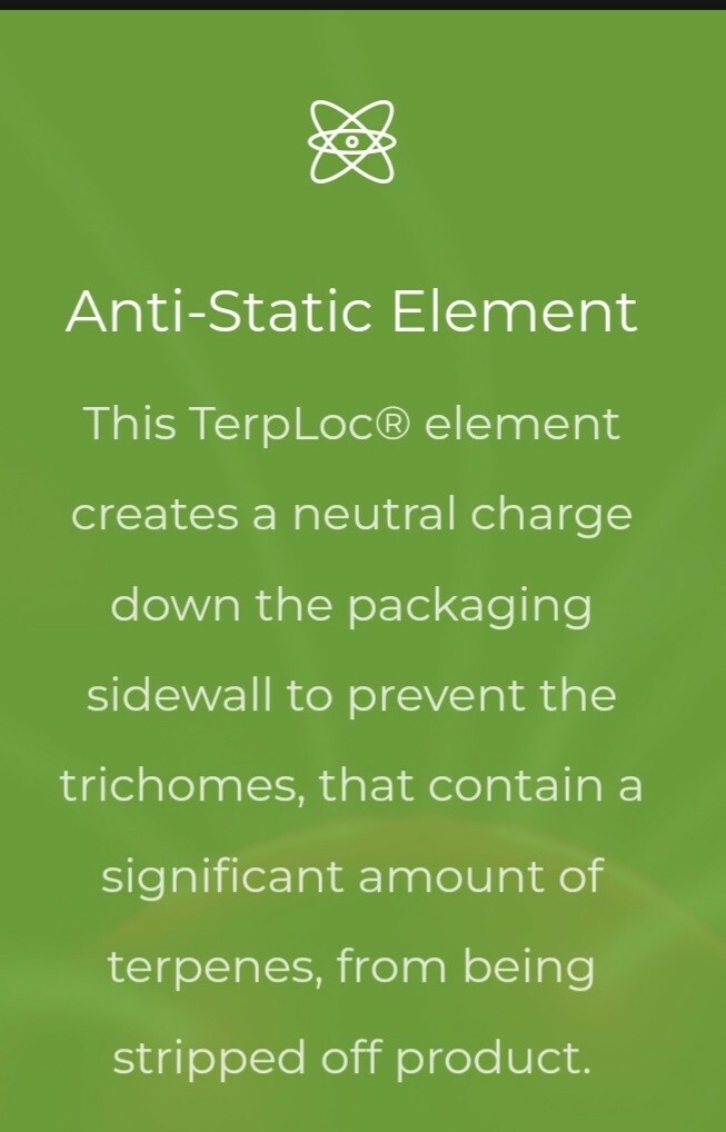 Grove Bags - TerpLoc Technology ~ Half Pound 1/2 Lb Bag - 8 Oz. ( pack of 5 )
