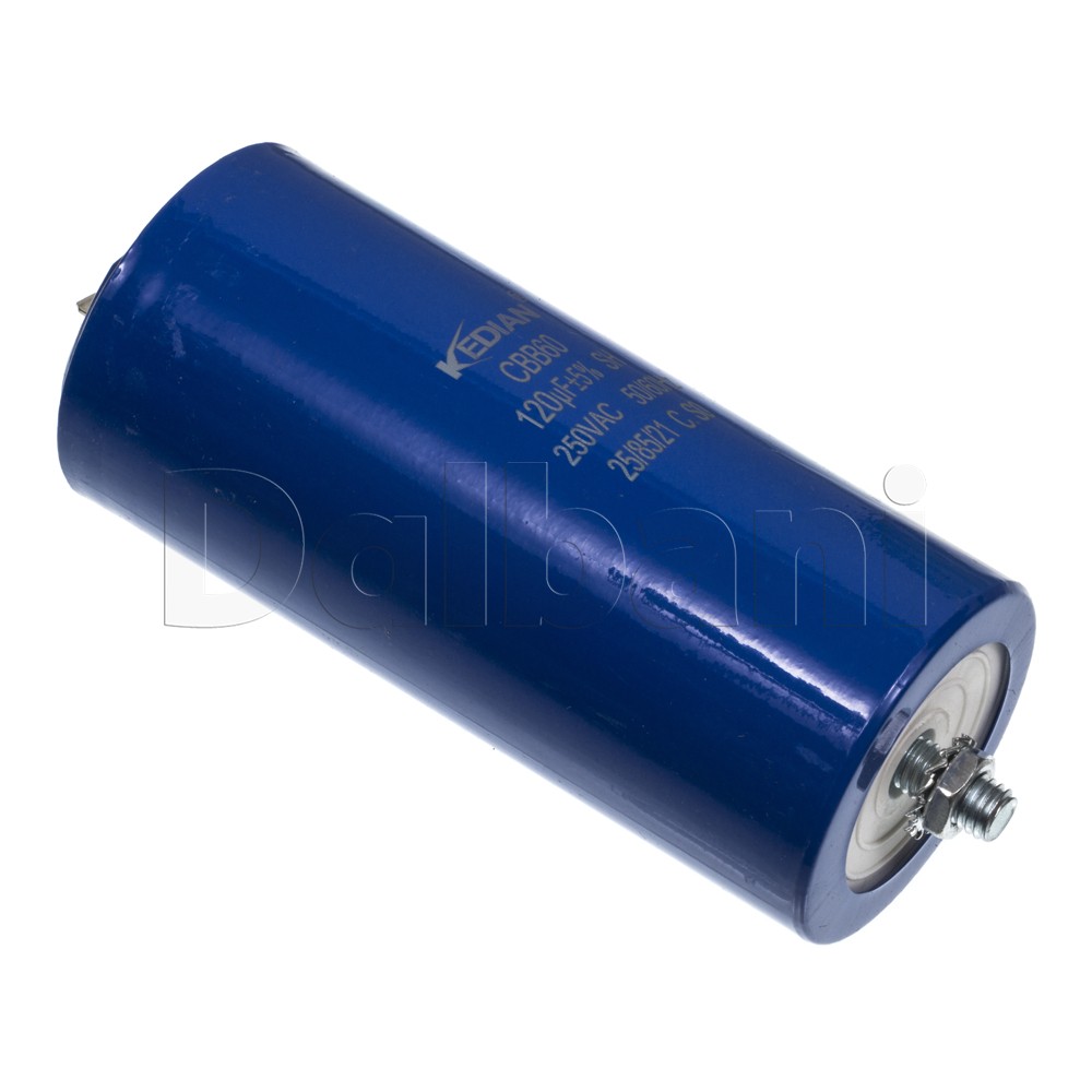 120MFD Motor Run Capacitor 250VAC 250V AC 120uF CBB60 W/Fix Stud 55X120 25/85/21