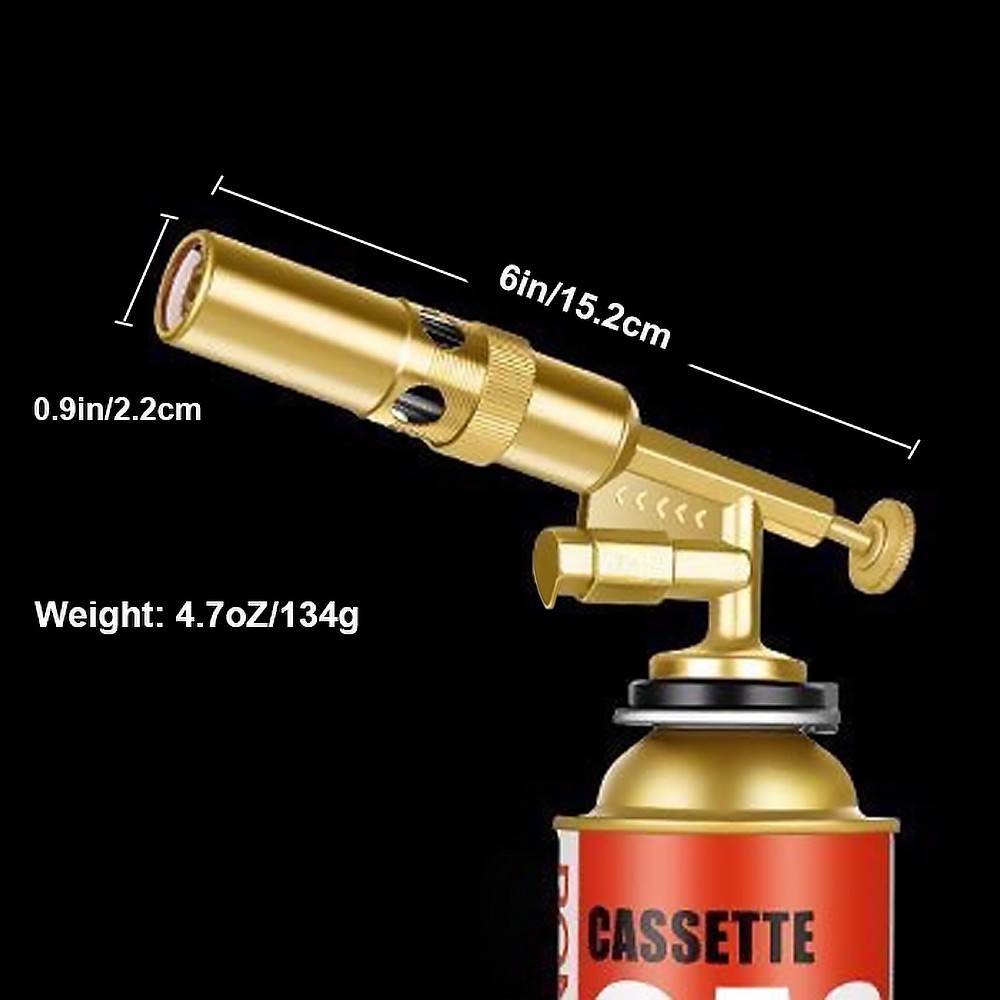 Yaesina Kitchen Butane Torch Culinary Blow Torch Lighter (Butane Not Included)