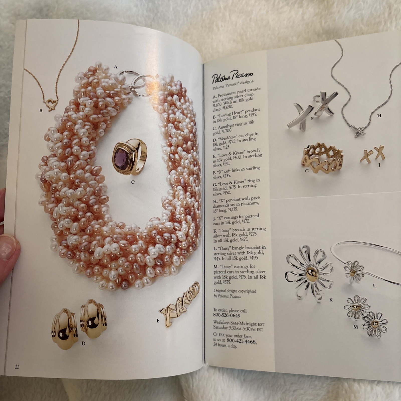 Tiffany & Co. ~ Summer Selections 1998 Catalog