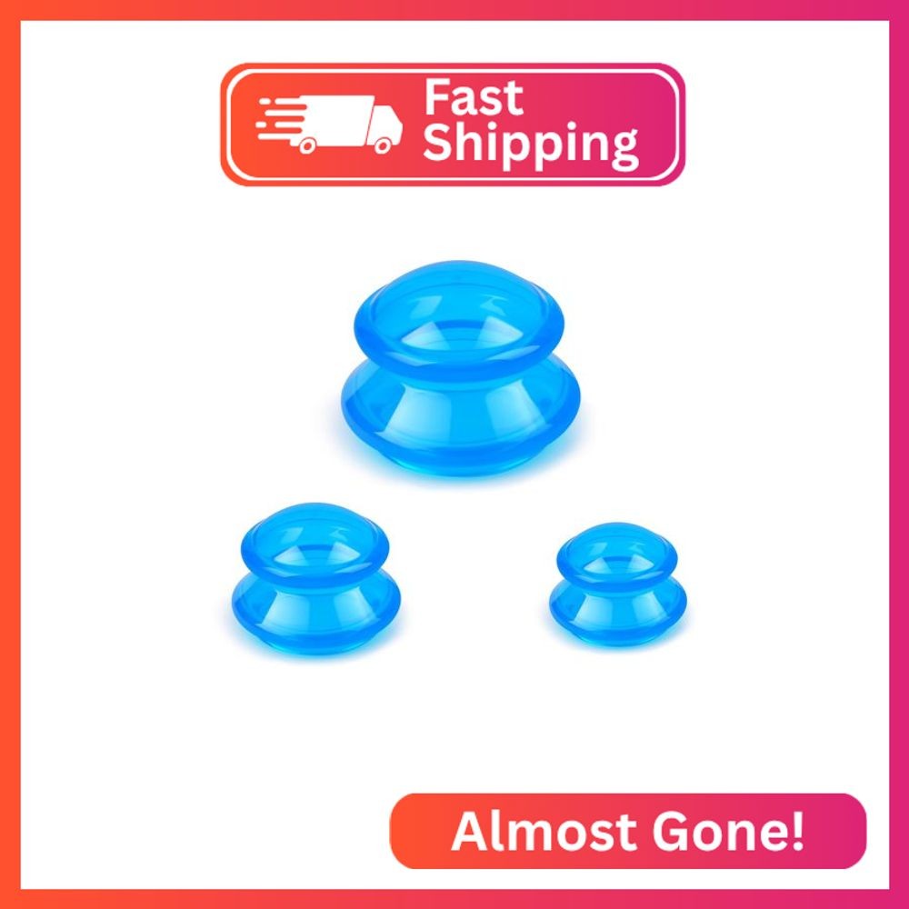 Excitsayno Silicone Cupping Therapy Sets, Cupping Kit for Massage Therapy,Anti C