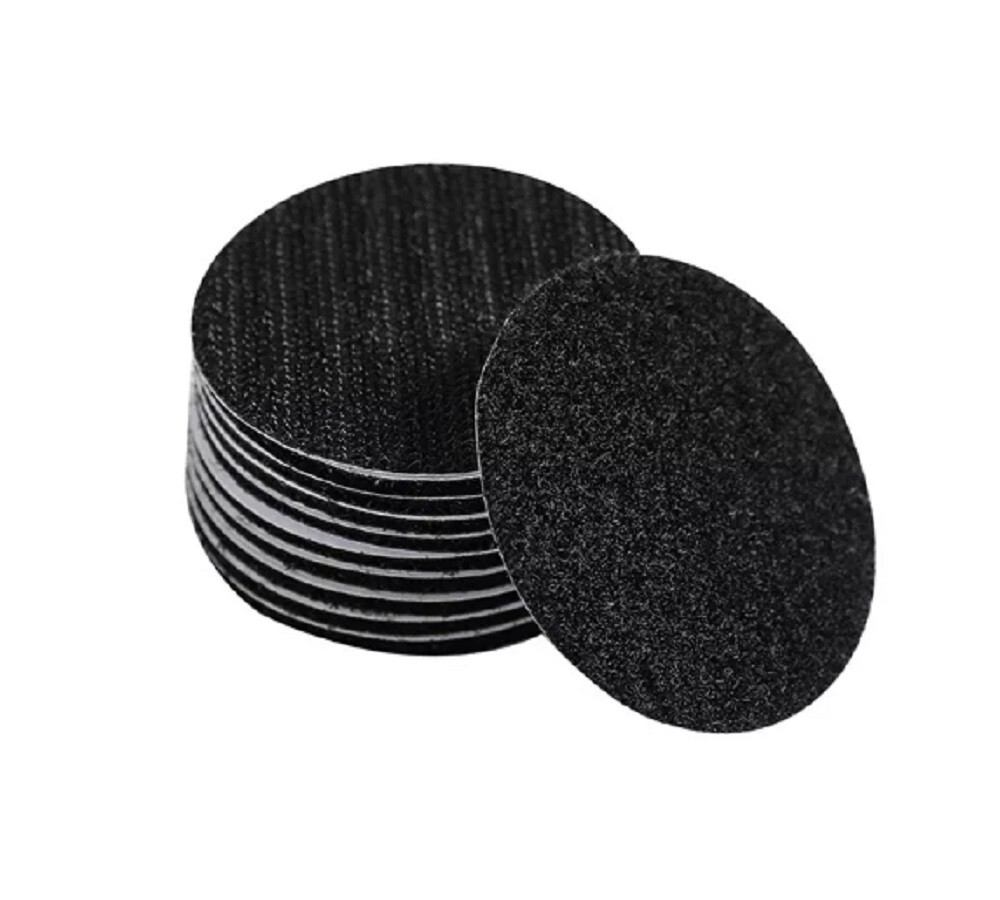 20 Pairs Self adhesive Fastener Hook and Loop Tape nylon adhesive loop fastener