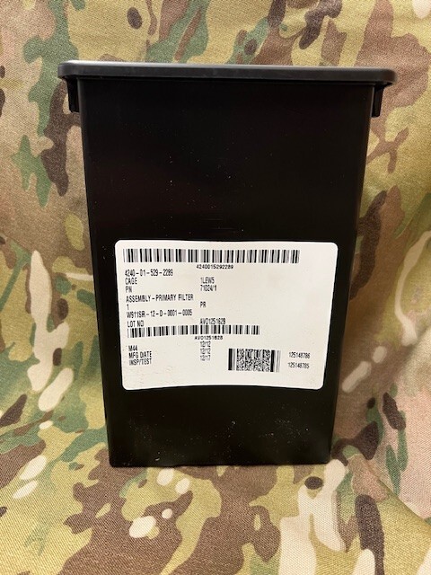 M50 Gas Mask Filters Sealed 2 Per Box