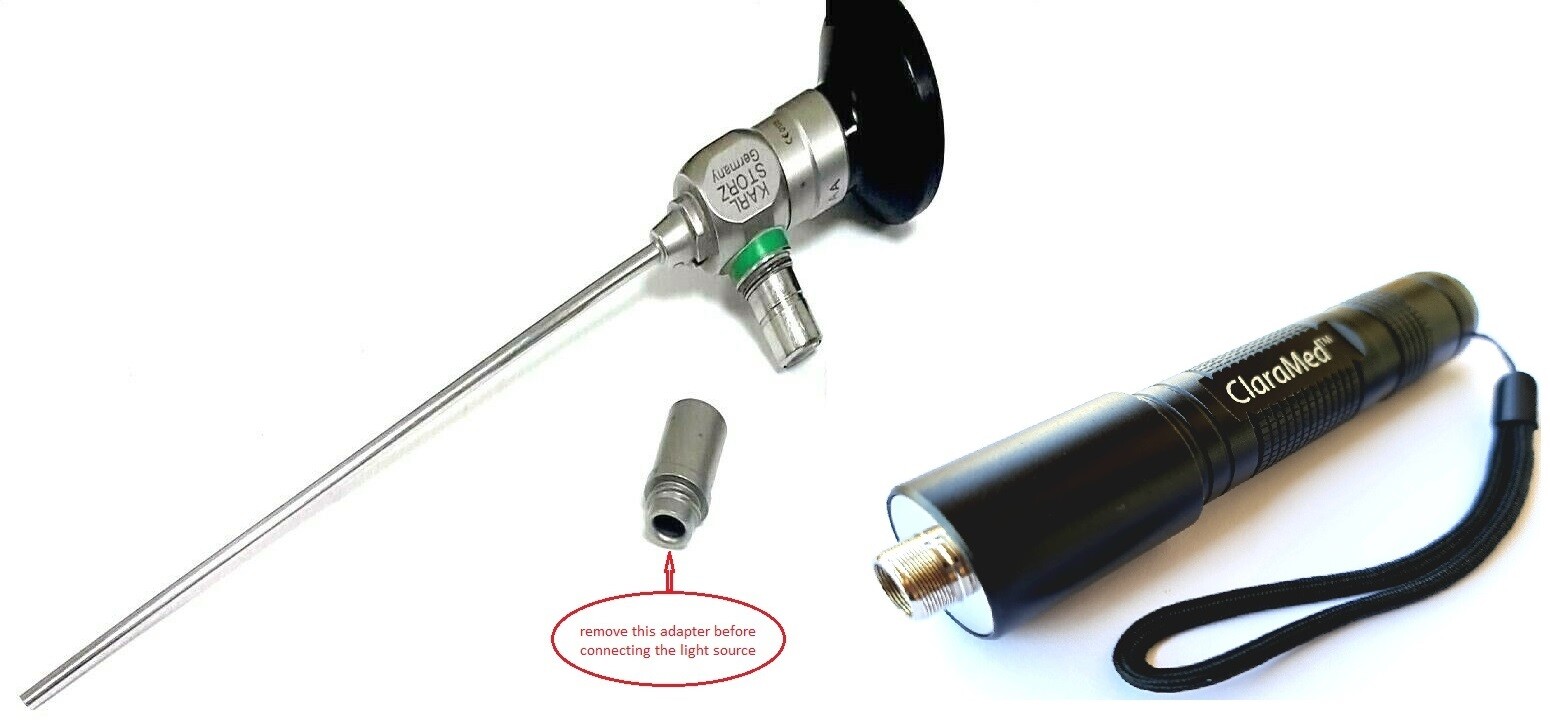ClaraMed High Power LED Light Source for Storz/Olympus endoscopes & light cables