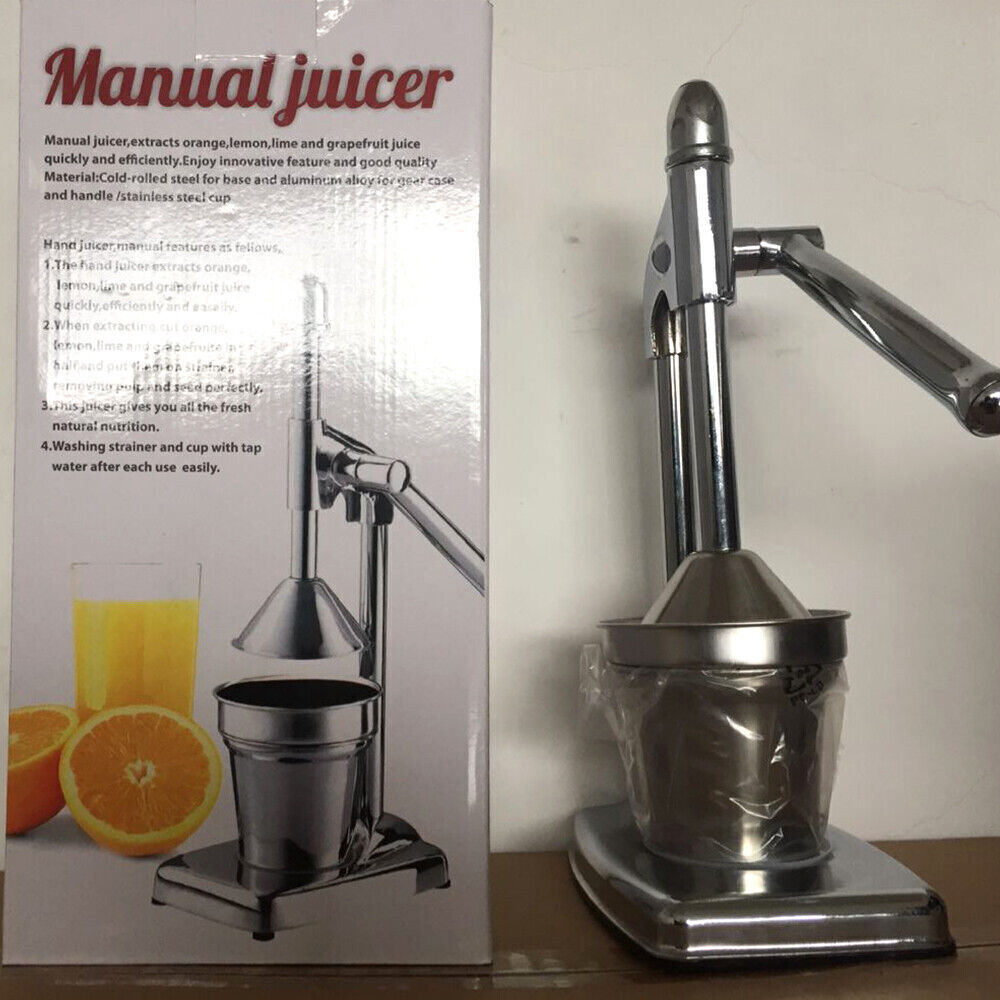 Commercial Manual Hand Press Orange Lemon Juicer Fruit Squeezer Press Machine
