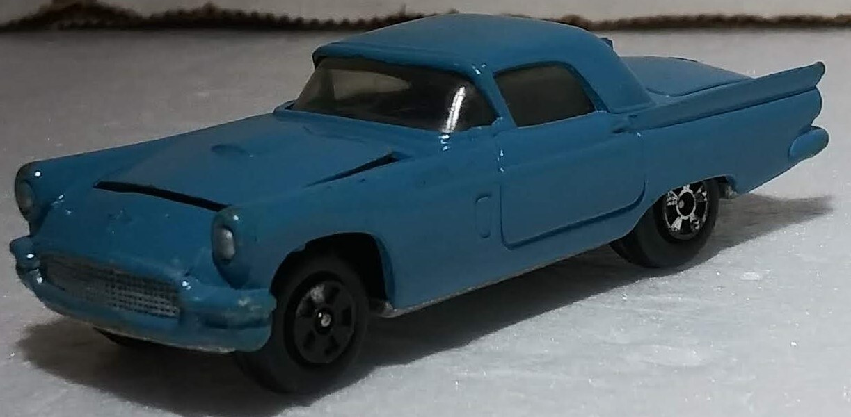 Vintage Made in Hong Kong Blue '57 Thunderbird By The Ertle Co.