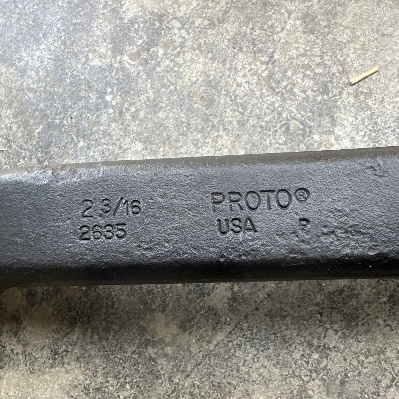 PROTO 2-3/16” SPUD WRENCH #2635 - large 21” long - Iron Worker Tool