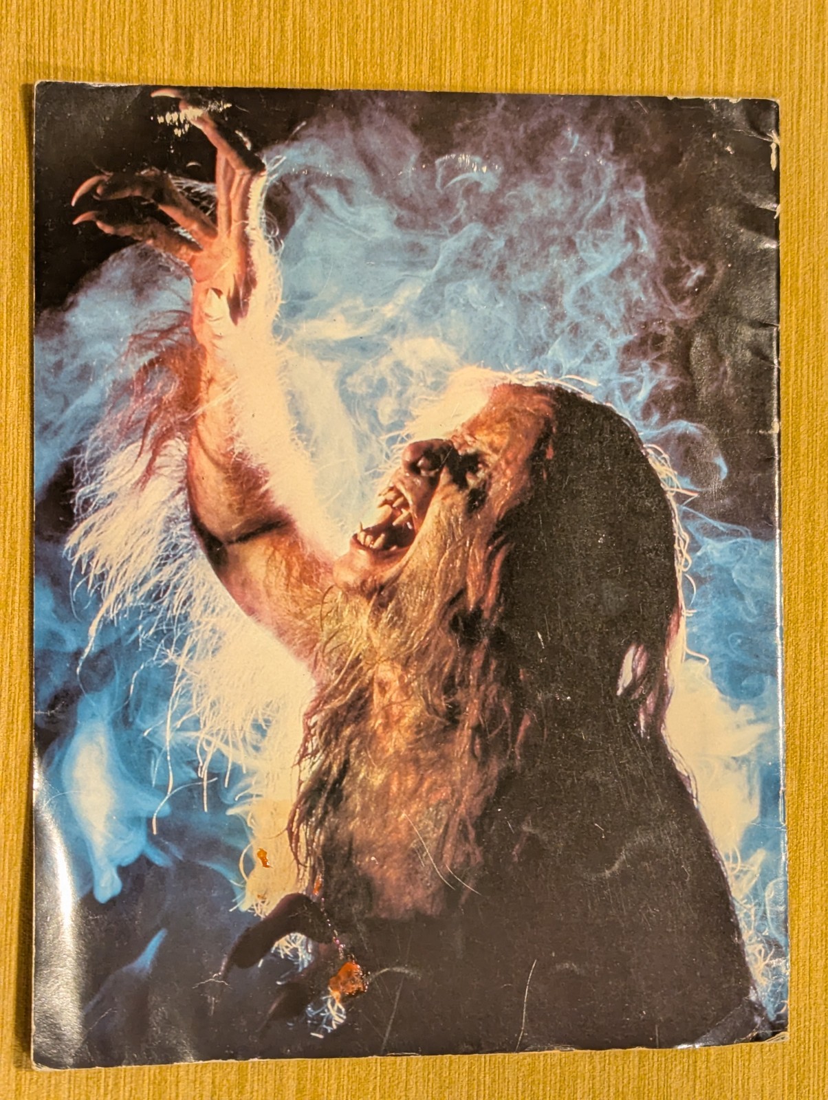 Ozzie Osbourne Bark at the Moon World Tour Book 1984 NICE!! 14"x11"