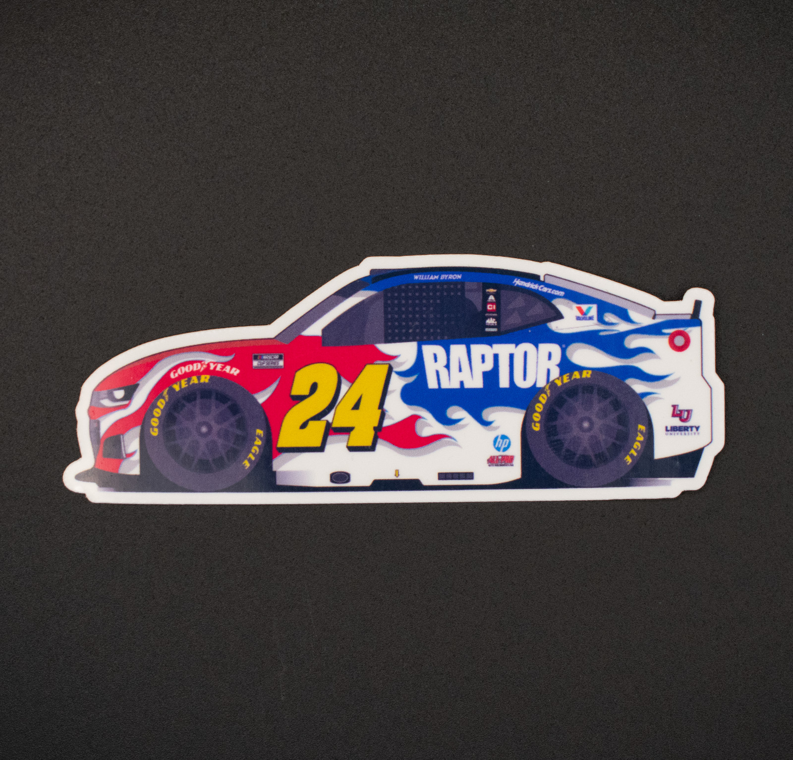 2026 NASCAR William Byron Raptor Sticker