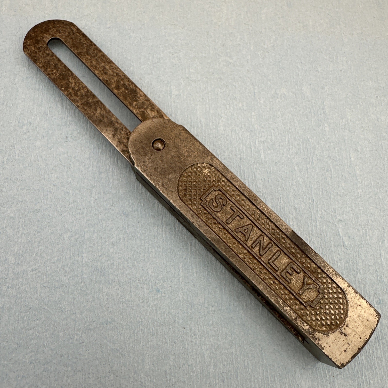 Vintage Stanley Sliding T Bevel Gauge Patent 7-14-08 *parts Or Repair