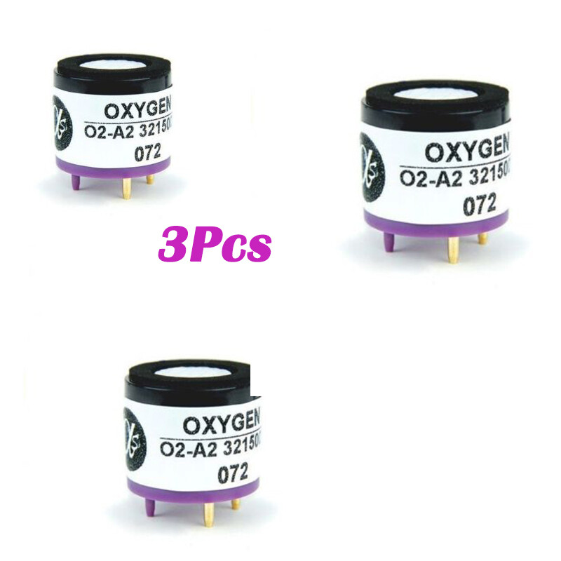 3Pcs Oxygen Sensor Alphasense O2-A2 For BW Technologies Gas Alert MicroClip XT