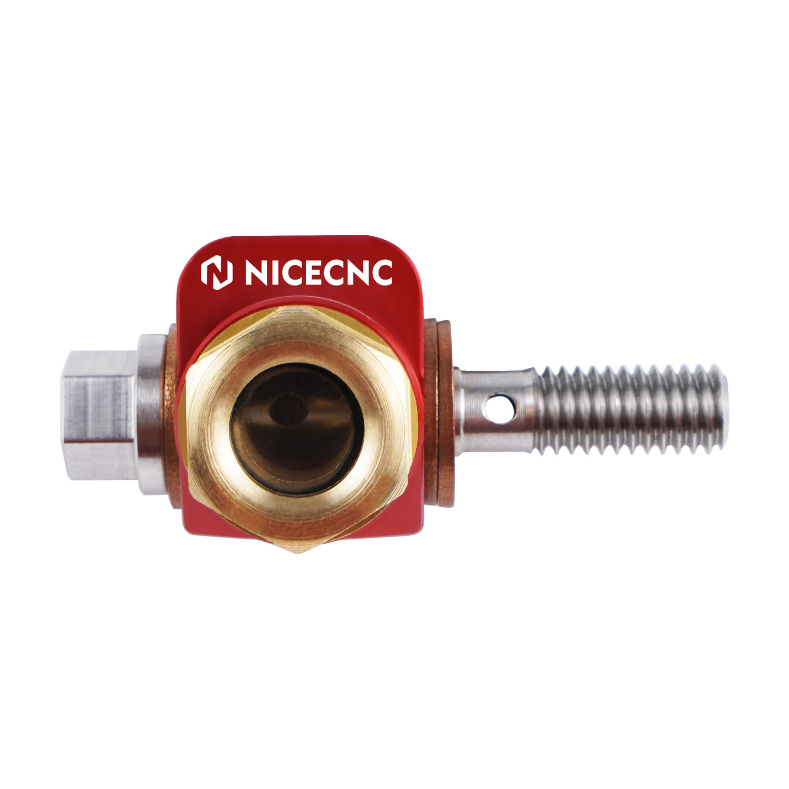 NICECNC Banjo Bolt Oil Sight Glass Screw Kit For Honda XR 650L XR 600R 1985-2025