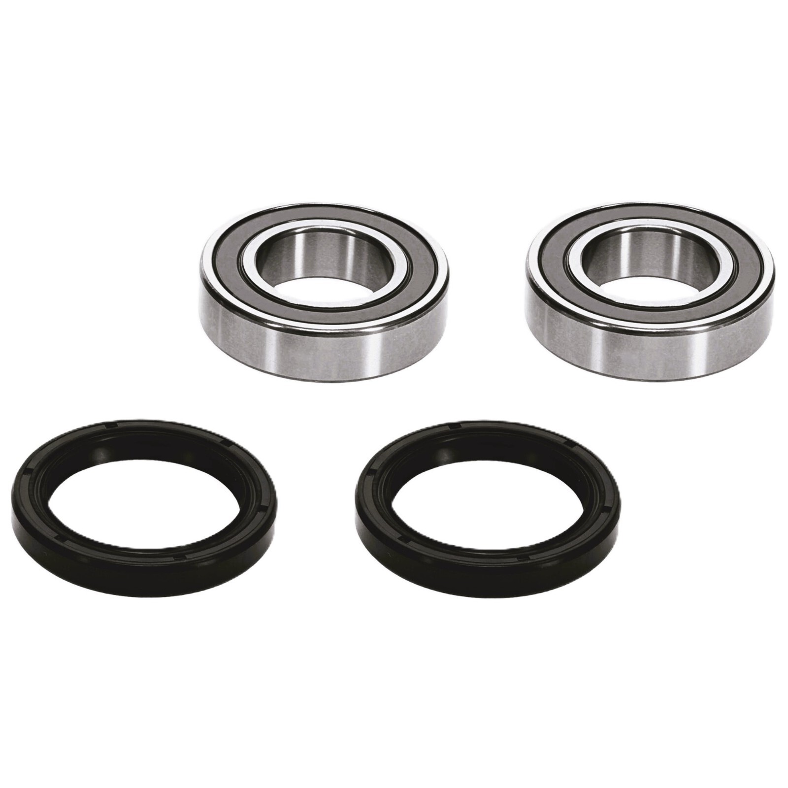 Both Front Wheel Bearings Seals for Kawasaki Mule 3000 3010 3020 4000 4010 Trans