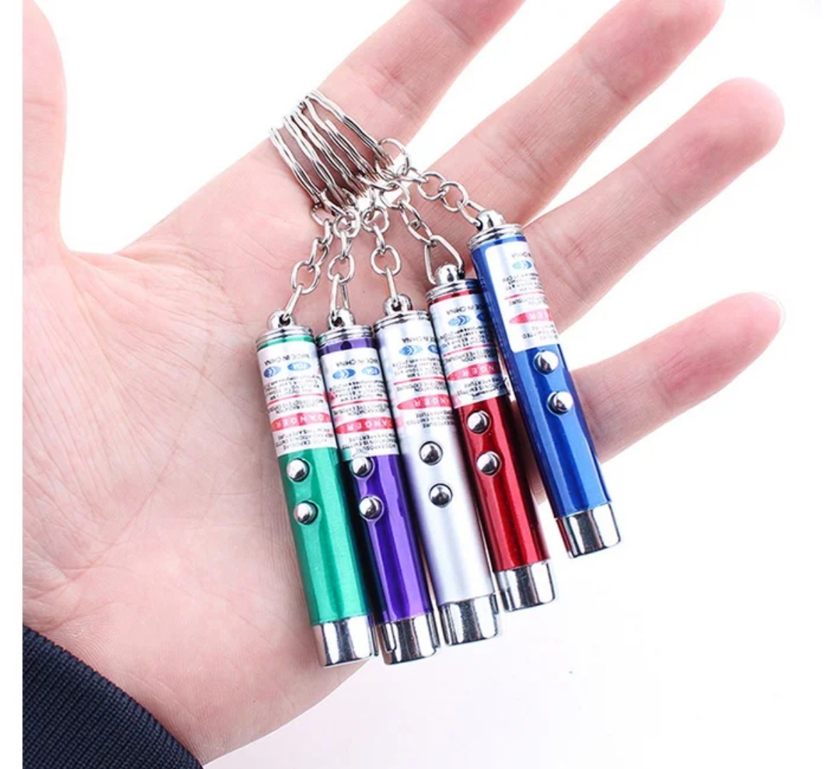 Bulk Discount Available - Cat Toy Laser Teaser Flashlight Dogs Cats - 1 quantity