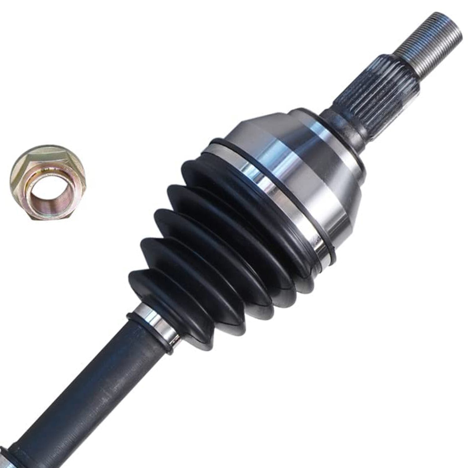 Front Left and Right CV Axle Shafts + Wheel Hub Bearings for Chevy Impala Malibu