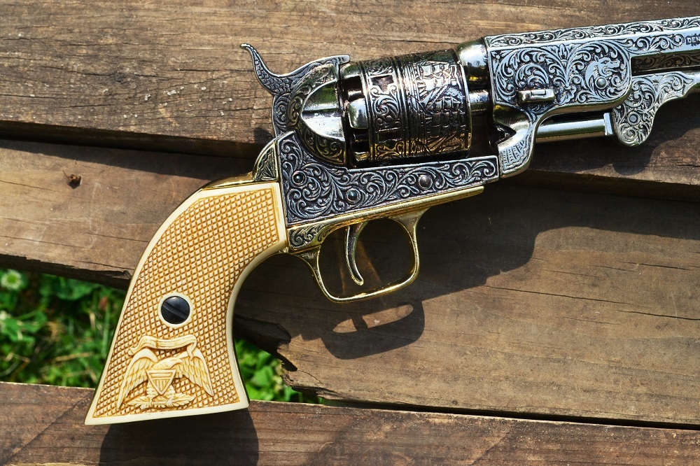 Colt M1851 Navy Revolver Pistol - Civil War - 1851 - Wild West - Denix Replica