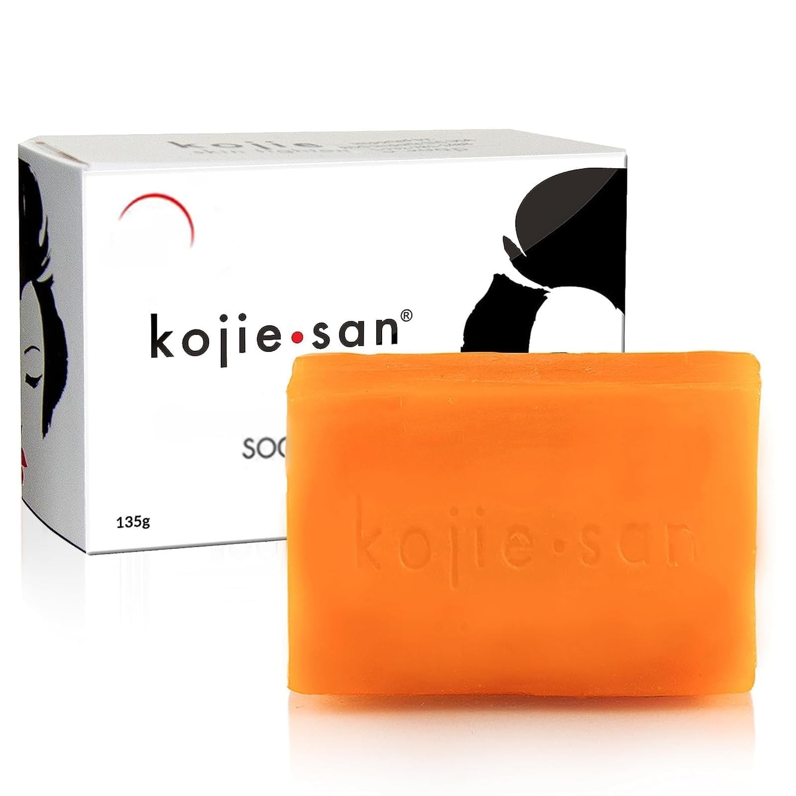Kojie San Skin and Body Soap, Original Kojic Acid, Coconut & Tea Oil, 135g x 1