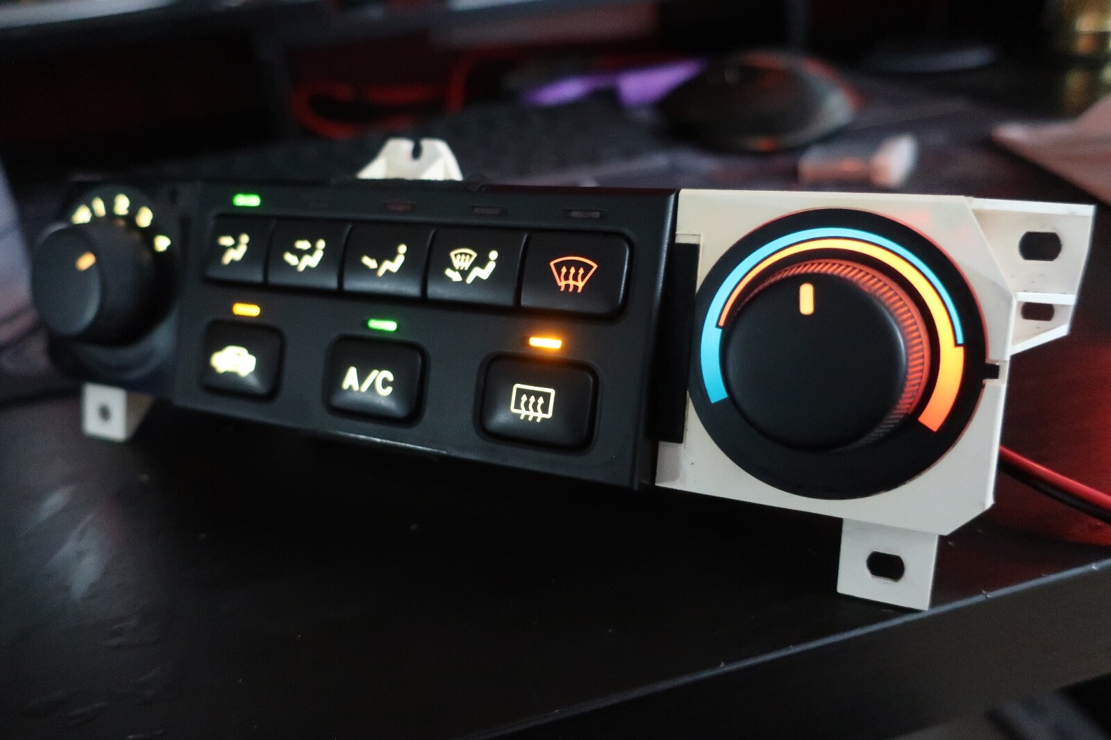 98 00 Honda Accord Climate Temp Control Unit Heater AC OEM