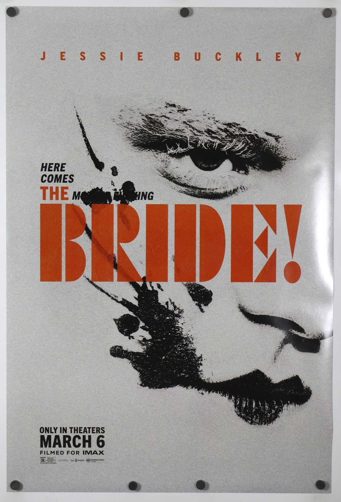 The Bride - original DS movie poster D/S 27x40 - 2025 Frankenstein Buckley Adv