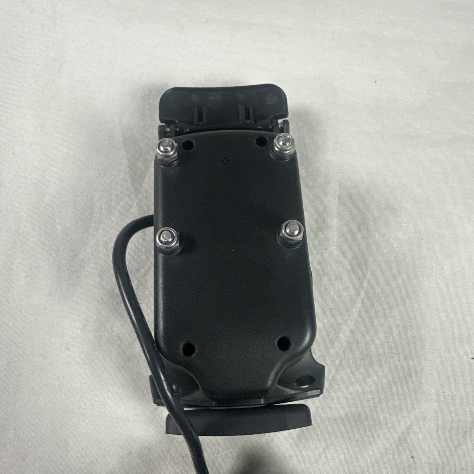 OEM Garmin Zumo 550 Motorcycle Power Cradle Mount & Chrome Handlebar Clamp