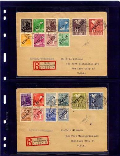 25 LIGHTHOUSE VARIO 2 POCKET BLACK STOCK SHEETS (5 PACKS OF 5) DOUBLE SIDED 2S