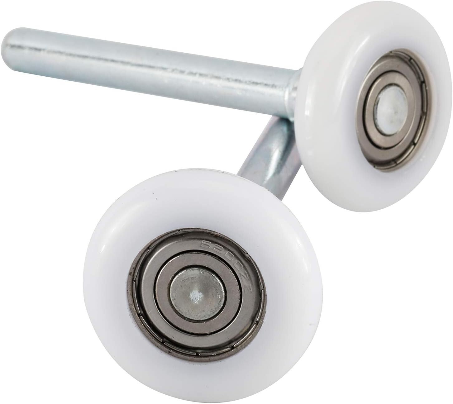 12 Quiet Garage Door Rollers Nylon Door Wheels Replacement With 6200ZZ Bearing