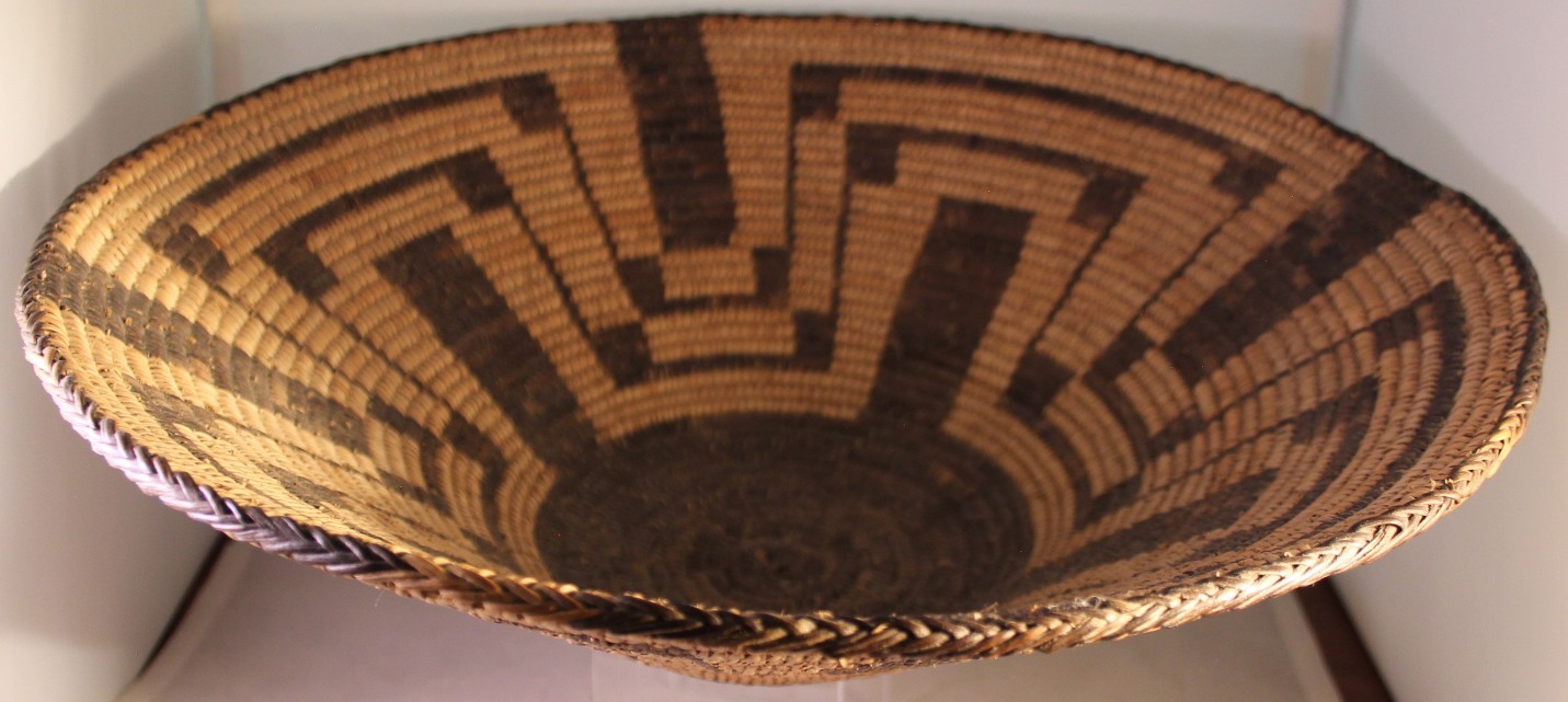 Large Vintage Pima Bowl with Flared Sides