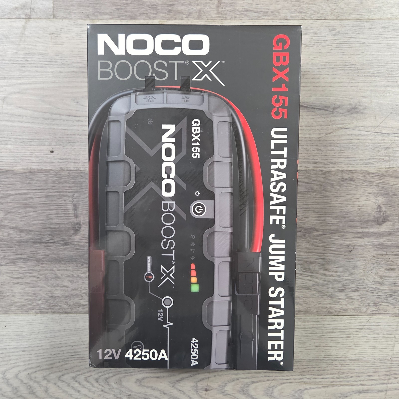 NOCO Boost X GBX155 - 4250A 12V UltraSafe Portable Lithium Battery Jump Starter