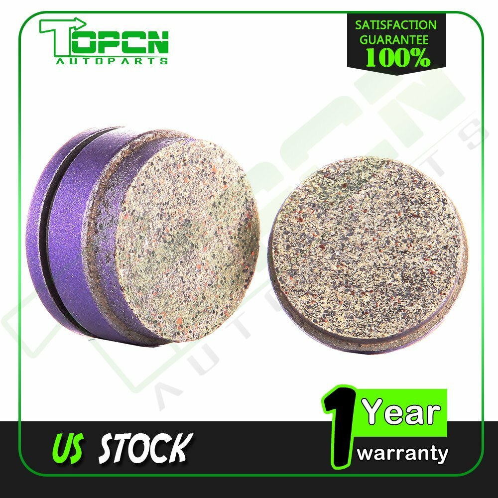 Rear Carbon fiber Brake Pads for 1988-2002 1989 Yamaha Blaster 200 YFS200