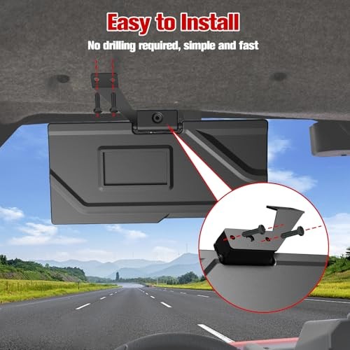 Sun Visors for Polaris Xpedition XP/XP 5/ ADV 2024 2025 Accessories, PP UV&