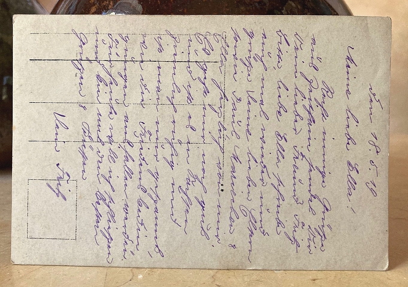 RARE! POST-WWI GERMAN FREIKORPS LÜTZOW TROOPS 1919 ID'd PHOTO POSTCARD RPPC