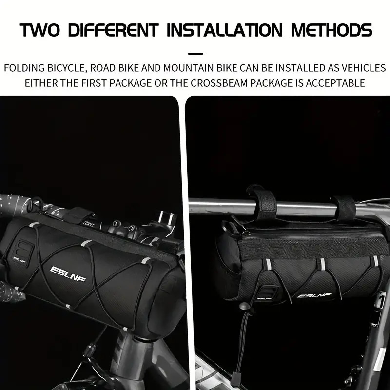 Waterproof Handlebar Front Tube Bag Multifunctional Portable Bag Road-Bike MTB