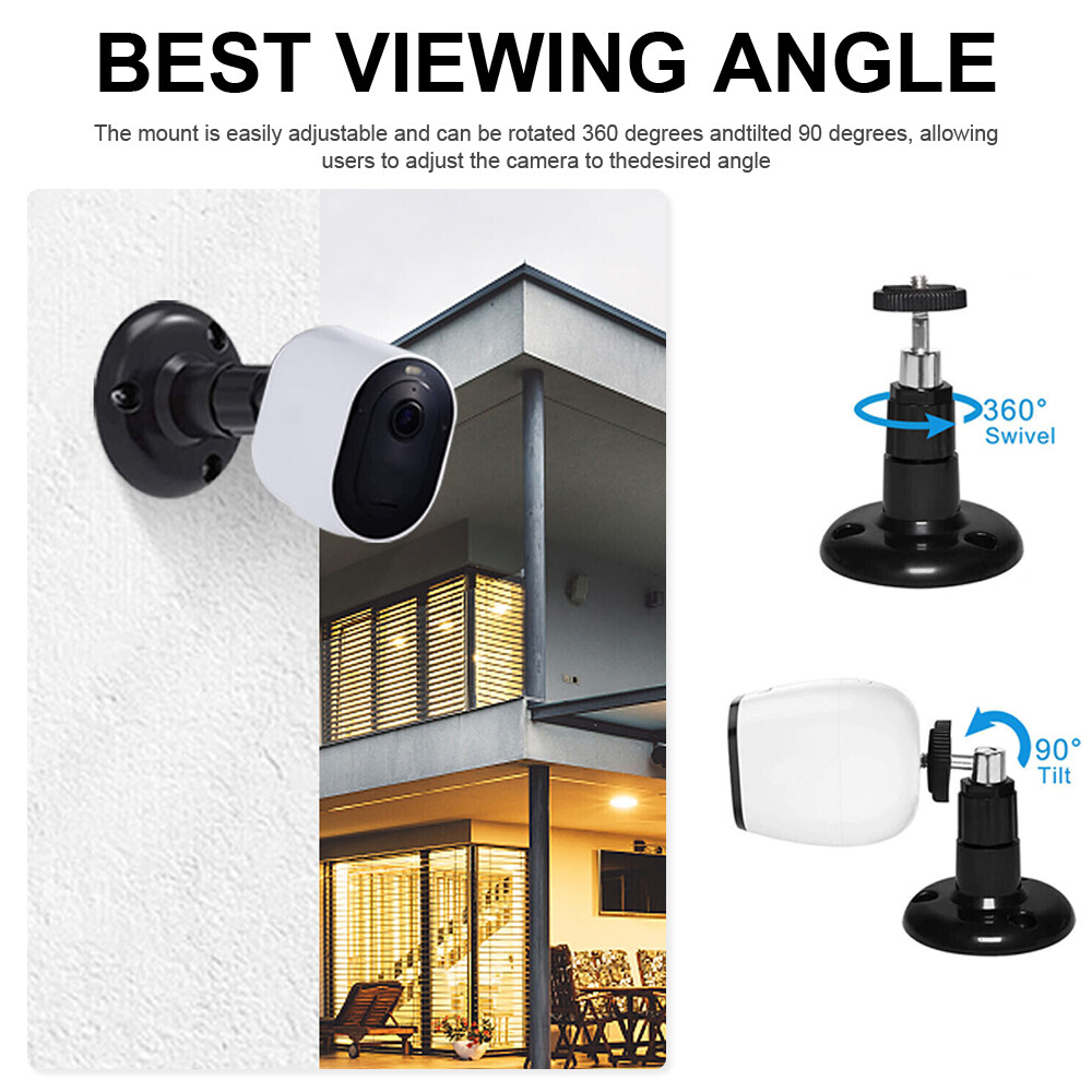 Wall Mount Holder Bracket For Ring Stick Up Cam Wired/Battery Security Camera