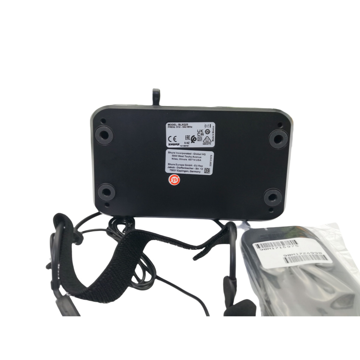 New BLX14/PGA31 Wireless Headworn Microphone System HEADSET SYSTEM W/PGA31