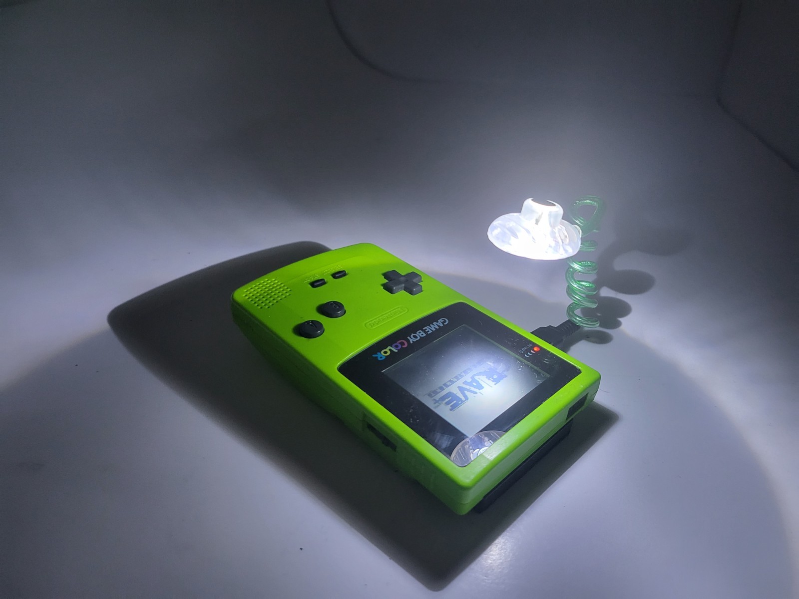 NEW Super Bright LED Worm/Snake Light for Game Boy Color No Batteries Required