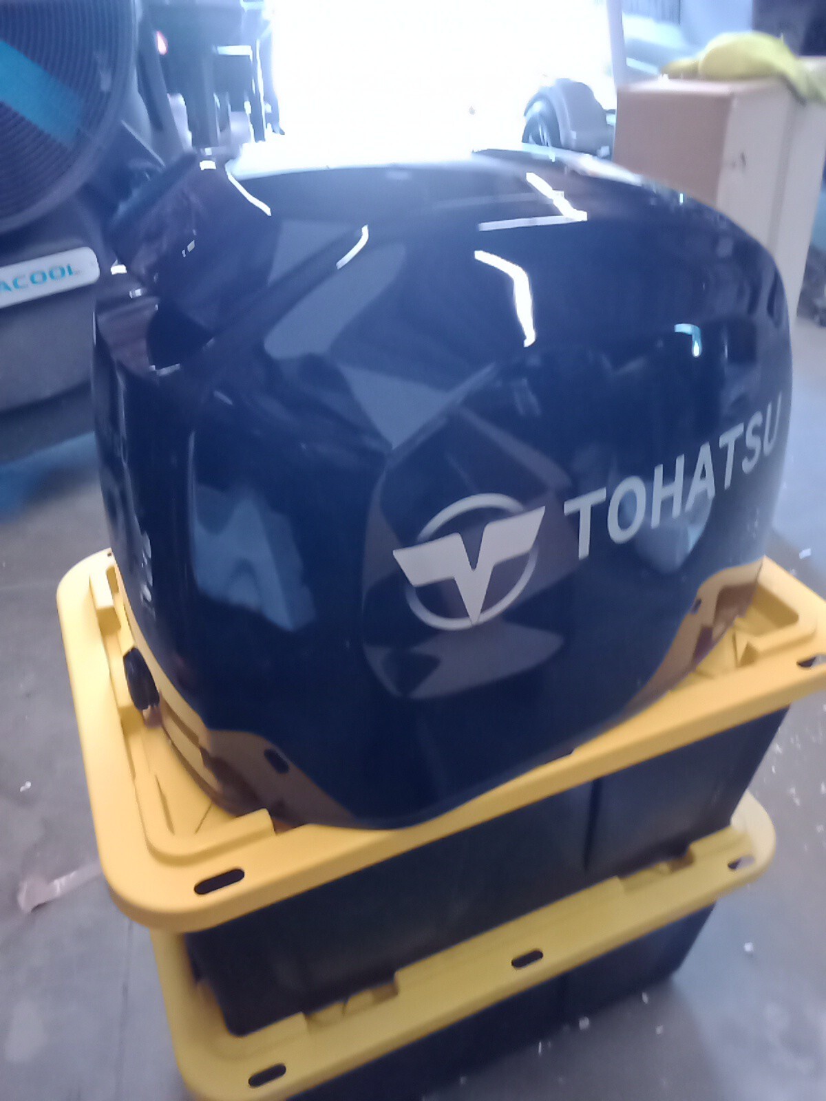 HZZ0-63100-M30ZA TOHATSU 90HP 4-STROKE ENGINE COWLING/HOOD.