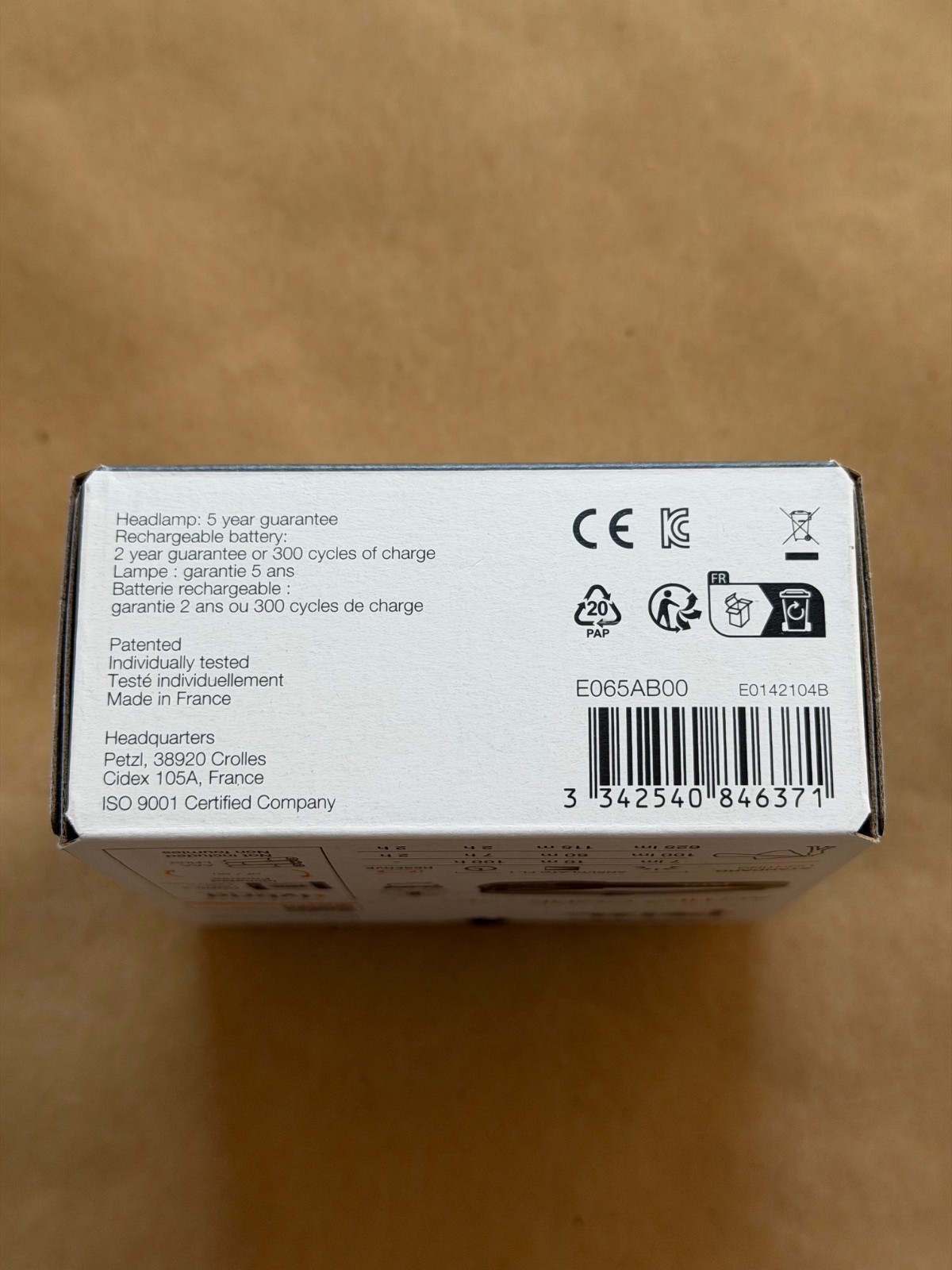 NEW PETZL ACTIK CORE 625 HEADLAMP COLOR BLACK FAST FREE SHIPPING