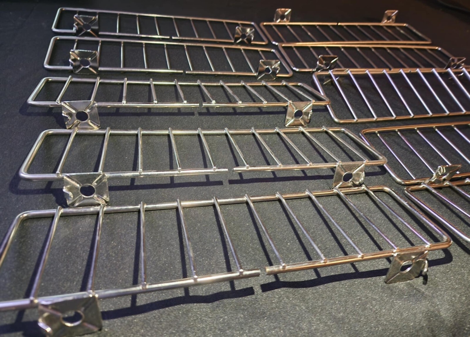 Lozier Brand Gondola shelf 11”x3” wire fencing dividers qty 10 pack Discount !