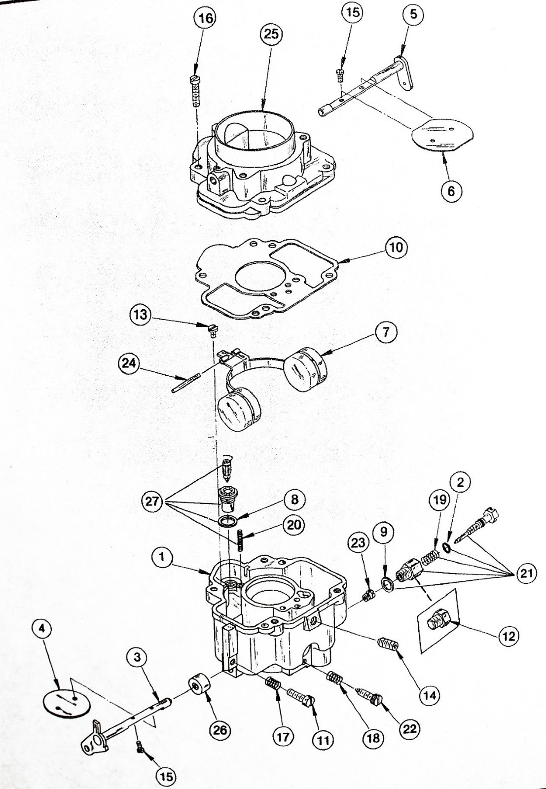Carburetor Kit fits WALBRO LUA7 LUA-7 Onan 146-0230D 6.5 NH 4.0 BFA 5.0 BGA E43