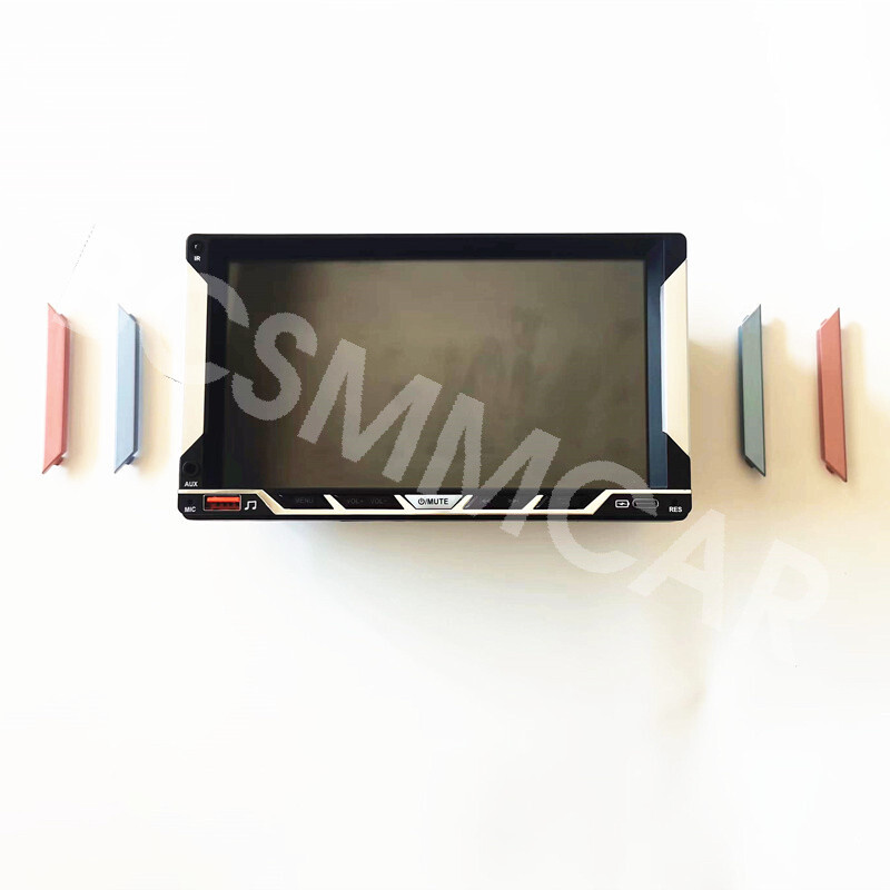 Touch Screen Car MP5 Player Bluetooth Stereo Radio GPS For CarPlay Android Auto