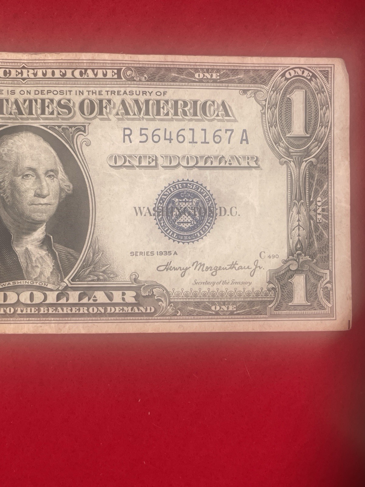 🌴1935A $1 USA Silver Certificate RARE