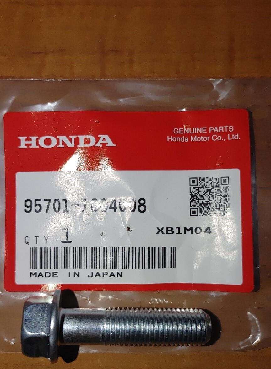 HONDA ACURA OEM 90-05 5SPD MANUAL STARTER BOLT 2PC SET CIVIC INTEGRA B D F H