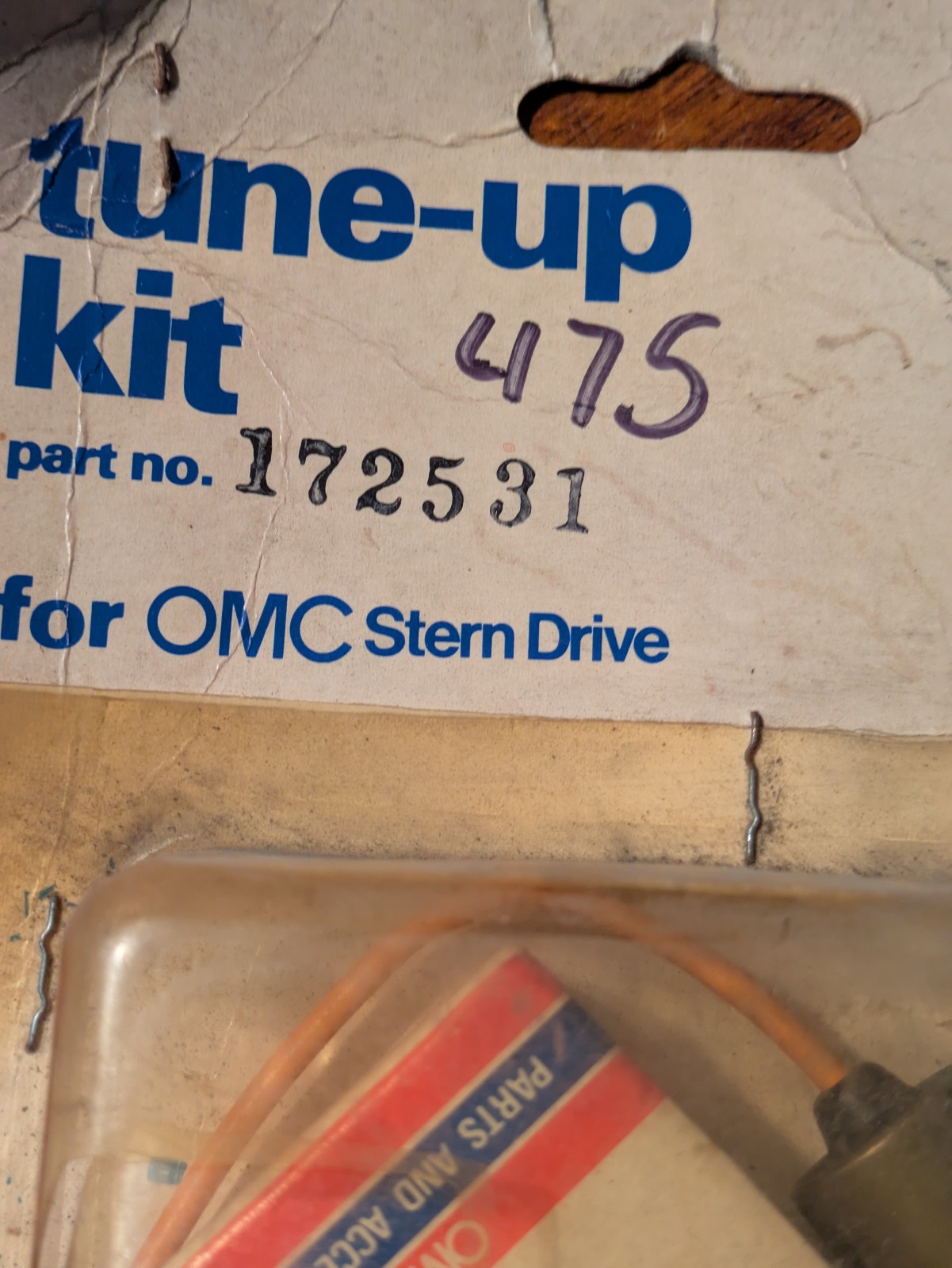 0172531 172531 Ignition Tune-Up Kit for OMC Stringer Stern Drive 1975-1976
